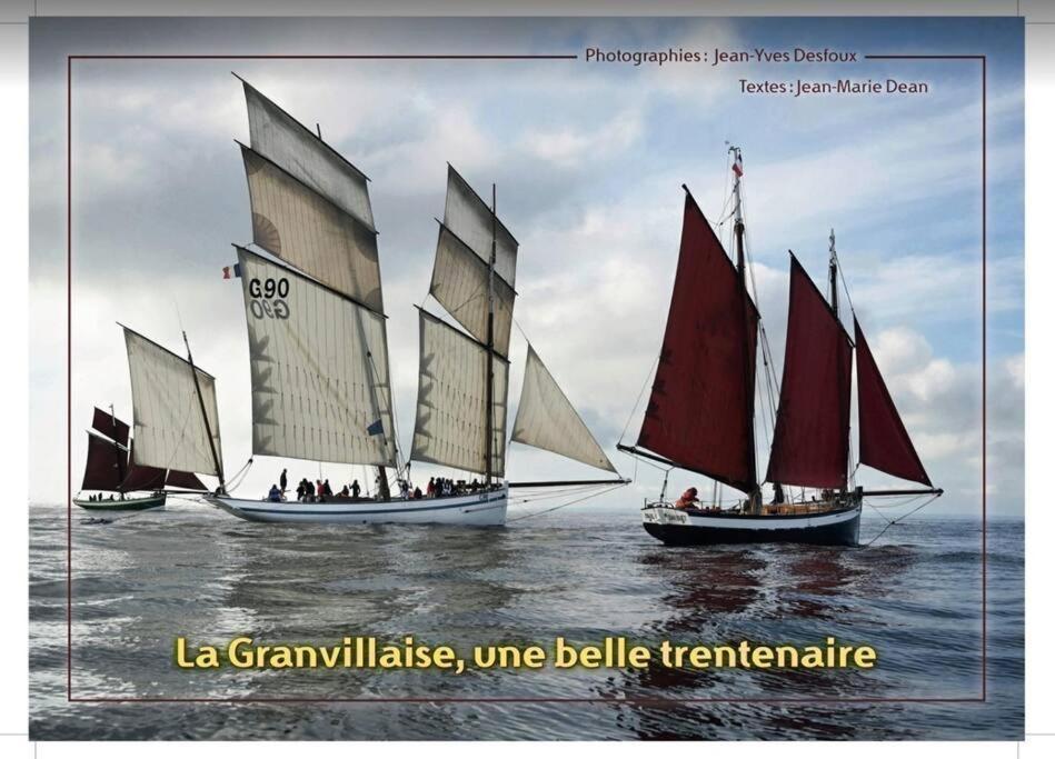 Studio De La Mer A Donville Les Bains Extérieur photo