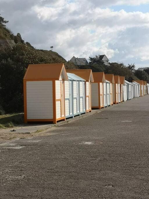 Studio De La Mer A Donville Les Bains Extérieur photo